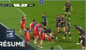 PRO D2 - Résumé Oyonnax Rugby-FC Grenoble Rugby: 14-3 - Finale - Saison 2022/2023