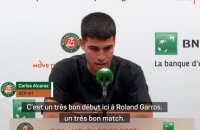 Roland-Garros - Alcaraz : "Je pensais pouvoir gagner plus facilement"