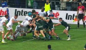 TOP 14 - Essai de Santiago GRONDONA (SP) - Section Paloise - Montpellier Hérault Rugby - Saison 2022-2023