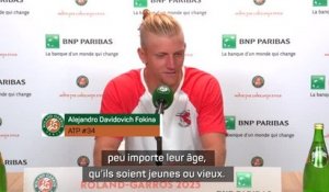 Roland-Garros - Davidovich Fokina : "Le public sera toujours agaçant quand on joue des Français"