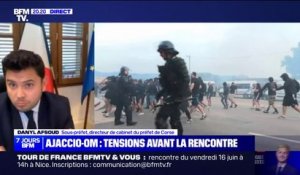 Ajaccio-OM: "Plus de 350 policiers et gendarmes ont été mobilisés pour assurer la sécurité de ce match", affirme Danyl Afsoud, sous-préfet de Corse