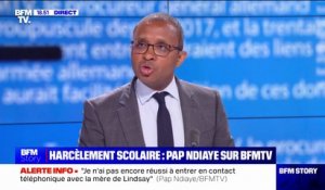 Harcèlement scolaire: "Nous progressons (...) il n'y a pas de baguette magique", explique Pap Ndiaye, ministre de l'Éducation nationale et de la Jeunesse