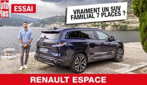 RENAULT ESPACE 2023 : vraiment un SUV familial 7 places ? - Essai