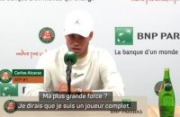 Roland-Garros - Alcaraz : "Ce sera fun contre Musetti"