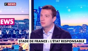 Jordan Bardella : «Le Stade de France, c’est l’illustre exemple que la sécurité et l’immigration sont devenues hors de contrôle en France»