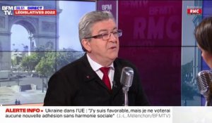 Jean-Luc Mélenchon: "Lundi matin, je serai chez moi, j'attendrai le coup de téléphone du président de la République pour me demander de former le gouvernement"