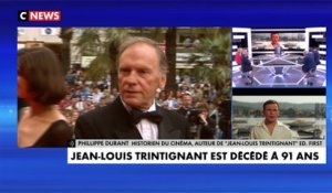 Philippe Durant : «On retrouve toute la puissance du charme, du talent, de la force et de la concentration de Jean-Louis Trintignant dans "Un homme et une femme"»