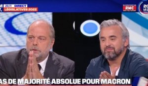 Législatives - Grosse tension entre Alexis Corbière et Éric Dupond-Moretti sur BFM TV : "Ne me parlez pas sur ce ton"