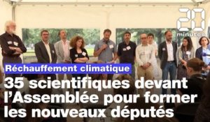 Réchauffement climatique : 35 scientifiques devant l’Assemblée pour sensibiliser les nouveaux députés