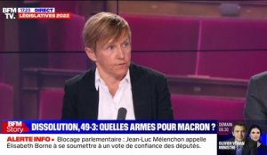 La menace de la dissolution de l'Assemblée va "permettre à Emmanuel Macron de gouverner, mais dans des conditions difficiles"