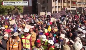 [No Comment] Manifestations en Afrique du Sud contre la défaillance des services publics