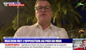 Louis Aliot: "Il faudra que Monsieur Macron apprenne à composer avec des des gens qui ne pensent pas comme lui"