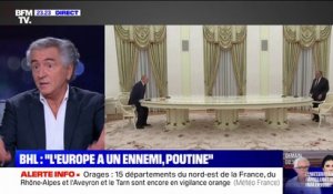 Bernard-Henri Lévy: "Vladimir Poutine est l'ennemi de l'Europe, très profondément"