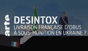 Livraison française d’obus à sous-munition en Ukraine ? | Désintox | ARTE