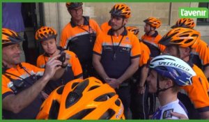 Remco Evenepoel parrain des cyclistes de la zone BXL Ixelles