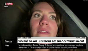 Eurockéennes de Belfort : Le festival est annulé aujourd'hui encore, après les trombes d'au d'hier qui ont provoqué des nombreux dégâts et des blessés
