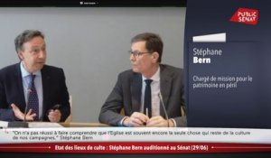 Patrimoine religieux : Stéphane Bern alerte les sénateurs sur l’état d’abandon des églises