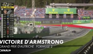 Victoire de Marcus Armstrong - Grand Prix d'Autriche - F2