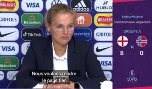 Euro 2022 (F) - Wiegman prudente après le carton de l'Angleterre contre la Norvège : "Nous n'avons encore rien gagné"