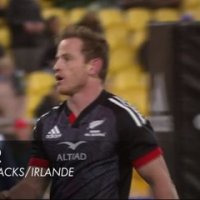 Essai de Brad Weber - Test Match - Maori All Blacks/Irlande