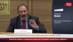 Audition au Sénat de François Braun, ministre de la Santé sur le Projet de Loi Sanitaire (13/07)