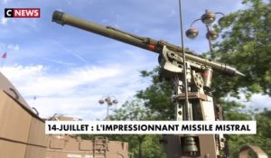Sergent-chef Cédric : «C’est le missile Mistral […] on peut abattre hélicoptères, drones et avions, sur une altitude de 3 kilomètres»
