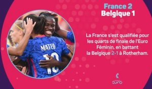 Bleues - La France en 1/4 de finale !