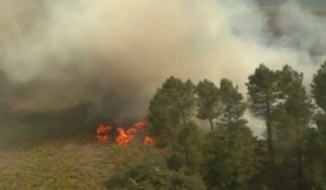 Incendies en Gironde : «Le feu n'est toujours pas maîtrisé», affirme le sous-prefet d'Arcachon