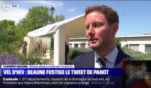 "Aberrant, abject, indécent": Clément Beaune fustige Mathilde Panot après son tweet polémique sur le Vel d'Hiv