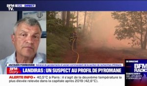"De 15 ans de réclusion criminelle jusqu'à la perpétuité": le général Jacques Fombonne détaille les peines que risquent les auteurs d'incendies criminels