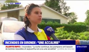Incendies en Gironde: le feu progresse de moins en moins