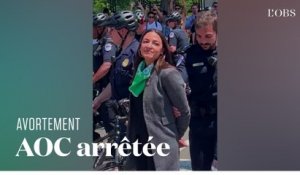 Alexandria Ocasio-Cortez arrêtée à Washington lors d'une manifestation pour défendre l'avortement
