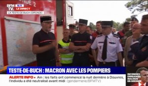 EN DIRECT - Marc Vermeulen (SDIS Gironde): "Aujourd'hui la situation est plus favorable grâce aux conditions météo [...] Il faudra bien surveiller et faire des rondes"