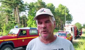 Incendie en Sarthe : le témoignage d'un membre du dispositif des Sentinelles de la forêt