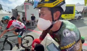 Tour de France 2022 - Tiesj Benoot : "On verra ce que l'on fera avec Jonas Vingegaard demain, mais 2 minutes avant le chrono, c'est une bonne situation"
