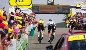 Tour de France : le Slovène Pogacar gagne la 17e étape, Vingegaard reste en jaune