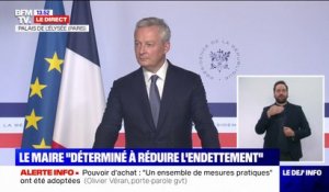 Bruno Le Maire vise "le plein emploi pour la France en 2026"