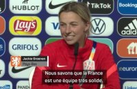 Quarts - Groenen : "La France est une équipe très solide, avec une très bonne attaque"