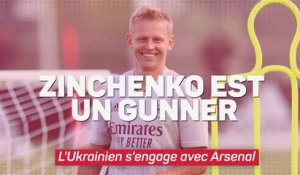 Arsenal - Les Gunners sont ravis de l'arrivée de Zinchenko