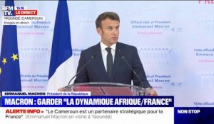 Emmanuel Macron au Cameroun: En Afrique, "nous avons fait beaucoup plus que pour l'Ukraine"