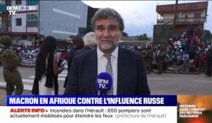 Cameroun: Emmanuel Macron est arrivé au Village Noah