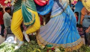 Radha And Krishna Full Hd Video | Isckon Temple Vrindavan | Free Video Vrindavan | Free Hd Video