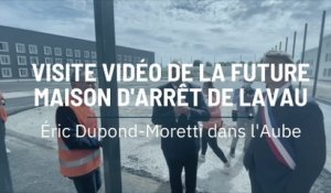 Visite vidéo de la future maison d'arrêt de Lavau