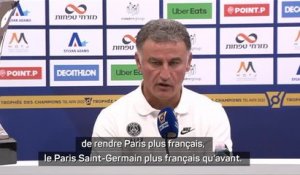 Trophée des champions - Galtier réfute d'avoir fait un mercato "pour rendre le PSG plus français qu'avant"
