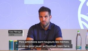 Transferts - Fabregas, un rebond à Côme