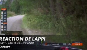 Réaction d'Esapekka Lappi - Rallye de Finlande