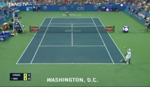 Washington - Kyrgios file en finale