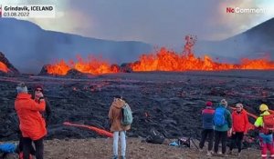 Un volcan est entré en éruption ce mercredi en Islande