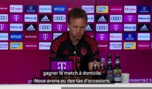 Bayern - Nagelsmann : "Pas facile de jouer à Francfort"