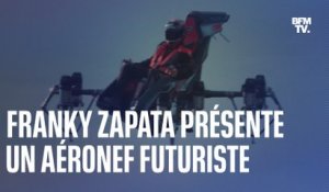 Découvrez les images du Jetracer, le nouvel aéronef futuriste de Franky Zapata